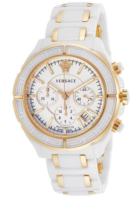 versace watch ceramic white|Versace watches for women.